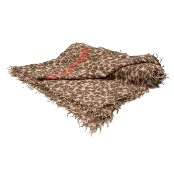 LOUIS VUITTON Etole - Pink Brown Scarf Cashmere Silk 304-080725 - Picture 2 of 6